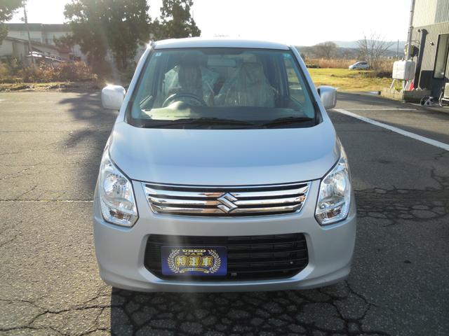 ワゴンＲ ＦＸ　４ＷＤ　ＣＶＴ　走行６．９万ｋｍ　シートヒーター　アイドリングストップ　ヘッドライトレベライザー　オートエアコン　Ｐ／Ｓ　ＡＢＳ　ＣＤオーディオ　ヘッドライトコーティング済み（2枚目）