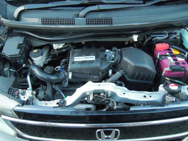 N-WGN G 電動格納ドアミラー スマートキー スペアキー有り プッシュスターター CDオーディオ CVT ABS ベンチシート 中古スタッドレスホイール付き有り(18枚目)