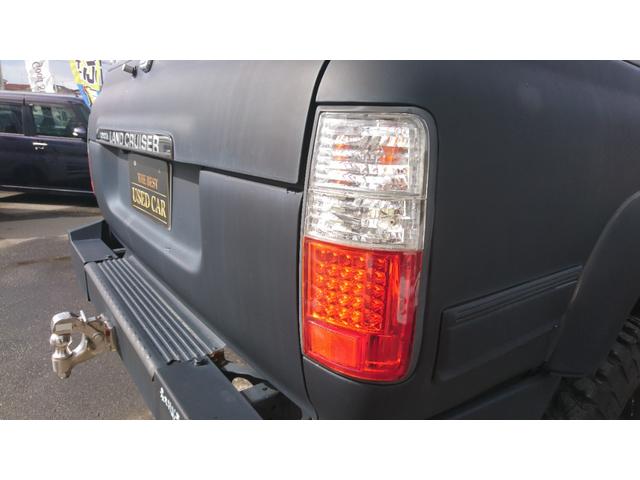 VXリミテッド 1ナンバー リフトアップ M/T16インチAW&A/Tタイヤ 社外LEDテール サンルーフ マットブラック全塗装 社外バンパー(29枚目)