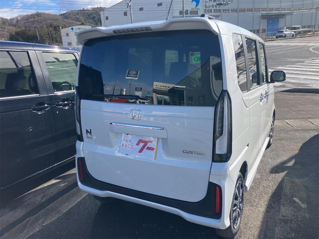 Ｎ－ＢＯＸカスタム ベースグレード　４ＷＤ　届け出済み未使用車　両側スライド・片側電動　クリアランスソナー　オートクルーズコントロール　レーンアシスト　衝突被害軽減システム　ＬＥＤヘッドランプ　スマートキー　アイドリングストップ（17枚目）