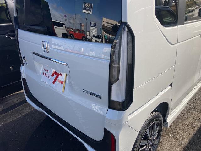 Ｎ－ＢＯＸカスタム ベースグレード　４ＷＤ　届け出済み未使用車　両側スライド・片側電動　クリアランスソナー　オートクルーズコントロール　レーンアシスト　衝突被害軽減システム　ＬＥＤヘッドランプ　スマートキー　アイドリングストップ（34枚目）