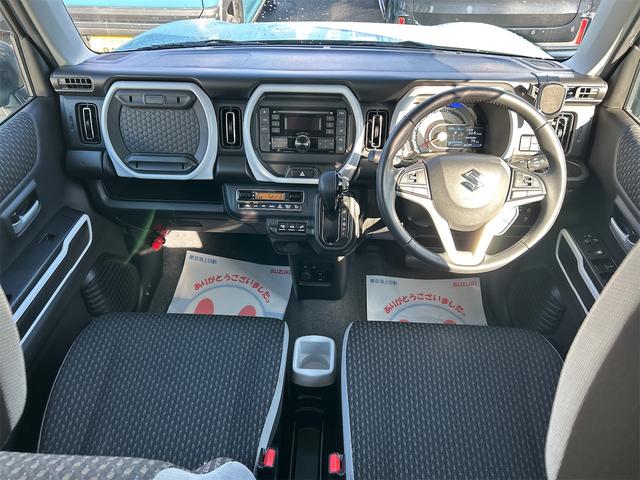 ハスラー ＨＹＢＲＩＤ　Ｘ　４ＷＤ　ＣＤオーディオ　シートヒーター　オートライト　衝突被害軽減システム　アイドリングストップ　横滑り防止機能　クルーズコントロール　ヒルディセントコントロール　プッシュスタート　スマートキー　盗難防止システム（6枚目）