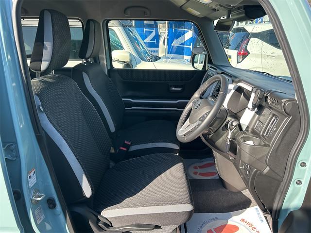 ハスラー ＨＹＢＲＩＤ　Ｘ　４ＷＤ　ＣＤオーディオ　シートヒーター　オートライト　衝突被害軽減システム　アイドリングストップ　横滑り防止機能　クルーズコントロール　ヒルディセントコントロール　プッシュスタート　スマートキー　盗難防止システム（7枚目）