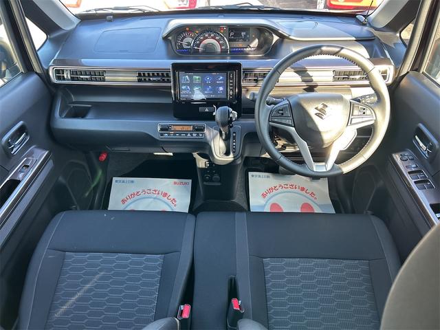 ワゴンＲカスタムＺ カスタムＺ　ＨＹＢＲＩＤ　ＺＸ　４ＷＤ　フルセグナビ　バックカメラ　シートヒーター　オートライト　クルーズコントロール　衝突被害軽減システム　アイドリングストップ　横滑り防止機能　プッシュスタート　スマートキー　盗難防止システム（6枚目）