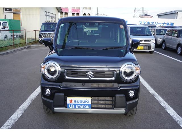 ハスラー ＨＹＢＲＩＤ　Ｘターボ　２ＷＤ　純正ナビ・全方位カメラ付き　ターボ車　　衝突被害軽減ブレーキシステム　　前後誤発進抑制機能　　後退時ブレーキサポート　　後方障害物感知センサー　　車線逸脱警報・抑制機能　　ＬＥＤヘッドライト　　純正ナビ・全方位モニターカメラ付き（5枚目）