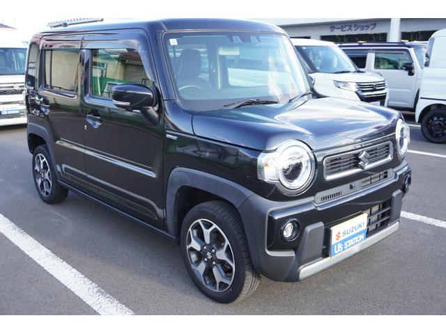 ハスラー ＨＹＢＲＩＤ　Ｘターボ　２ＷＤ　純正ナビ・全方位カメラ付き　ターボ車　　衝突被害軽減ブレーキシステム　　前後誤発進抑制機能　　後退時ブレーキサポート　　後方障害物感知センサー　　車線逸脱警報・抑制機能　　ＬＥＤヘッドライト　　純正ナビ・全方位モニターカメラ付き（6枚目）