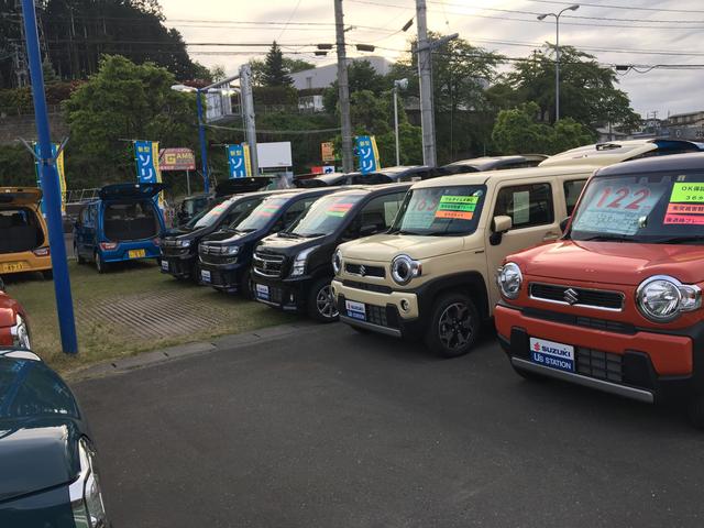 ハスラー ＨＹＢＲＩＤ　Ｘターボ　２ＷＤ　純正ナビ・全方位カメラ付き　ターボ車　　衝突被害軽減ブレーキシステム　　前後誤発進抑制機能　　後退時ブレーキサポート　　後方障害物感知センサー　　車線逸脱警報・抑制機能　　ＬＥＤヘッドライト　　純正ナビ・全方位モニターカメラ付き（67枚目）
