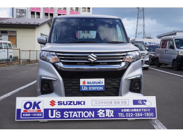 ソリオ Ｇ　２型　２ＷＤ　ＣＶＴ　衝突被害軽減ブレーキシステム　後退時ブレーキサポート　車線逸脱警報機能　先行車お知らせ機能　オートライトシステム　前後誤発進抑制機能（2枚目）