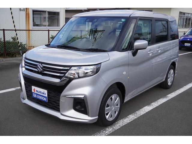 ソリオ Ｇ　２型　２ＷＤ　ＣＶＴ　衝突被害軽減ブレーキシステム　後退時ブレーキサポート　車線逸脱警報機能　先行車お知らせ機能　オートライトシステム　前後誤発進抑制機能（4枚目）