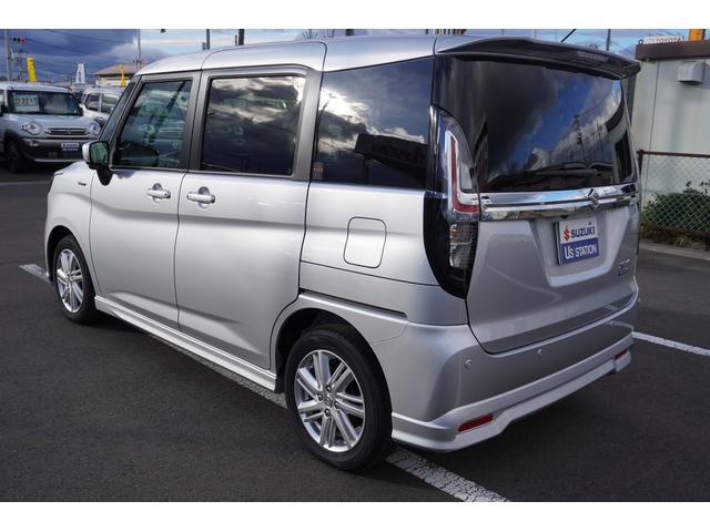 ソリオ ＨＹＢＲＩＤ　ＭＺ　３型　４ＷＤ　ＣＶＴ　全方位カメラ付ナビ　スズキコネクト対応　衝突被害軽減ブレーキシステム　先行車お知らせ機能　低速時ブレーキサポート　前後誤発進抑制機能　車線逸脱警報機能（10枚目）