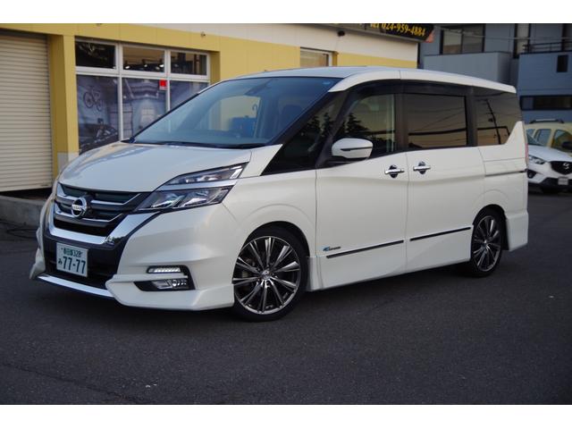 セレナ ハイウェイスター 一年保証 関東使用 ナビ テレビ バックカメラ Bluetooth アルミホイール  プッシュスタート(8枚目)