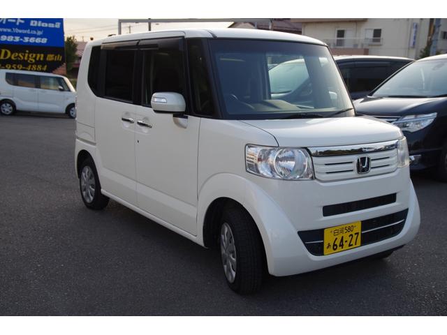 N-BOX G SSパッケージ 一年保証 4WD パワースライドドア シートヒーター テレビ ナビ バックカメラ プッシュスタート(3枚目)