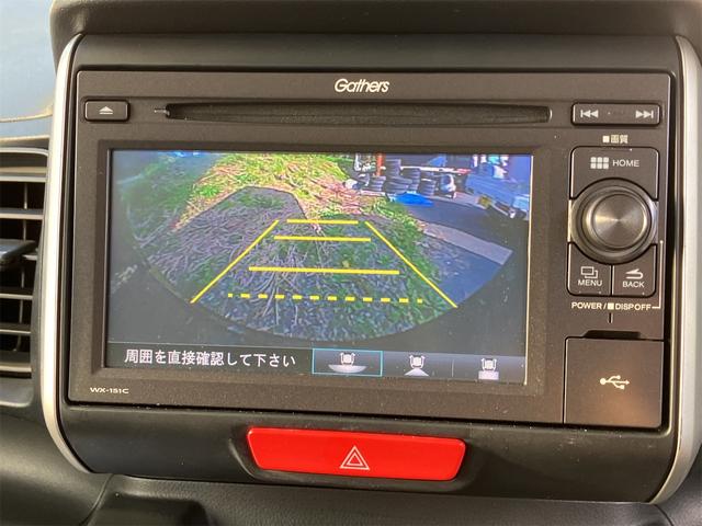 N-BOX G・Lパッケージ 4WD ETC バックカメラ 両側スライド・片側電動 TV スマートキー アイドリングストップ 電動格納ミラー シートヒーター ベンチシート CVT 盗難防止システム ABS ESC CD USB(4枚目)