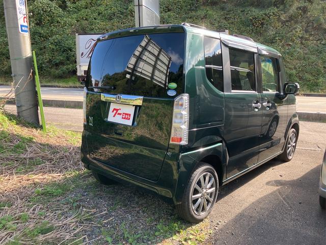 N-BOX G・Lパッケージ 4WD ETC バックカメラ 両側スライド・片側電動 TV スマートキー アイドリングストップ 電動格納ミラー シートヒーター ベンチシート CVT 盗難防止システム ABS ESC CD USB(14枚目)