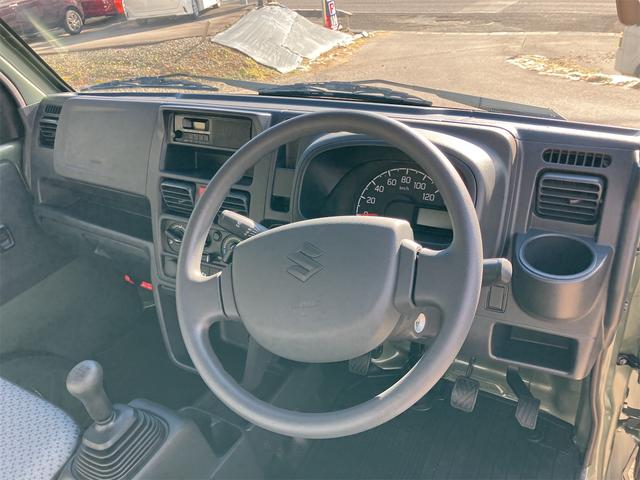 キャリイトラック ＫＣエアコン・パワステ農繁仕様　４ＷＤ　軽トラック　ＭＴ　衝突被害軽減システム　クリアランスソナー　レーンアシスト　アイドリングストップ　オートライト　ＥＳＣ　エアコン　パワーステアリング　パワーウィンドウ　運転席エアバッグ（19枚目）