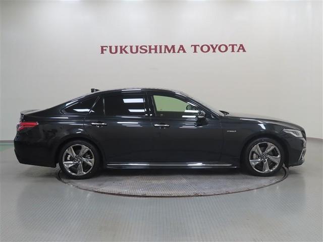 クラウンハイブリッド ＲＳアドバンス　フルセグ　メモリーナビ　ＤＶＤ再生　ミュージックプレイヤー接続可　バックカメラ　衝突被害軽減システム　ＥＴＣ　ドラレコ　ＬＥＤヘッドランプ　ワンオーナー　記録簿　アイドリングストップ（4枚目）