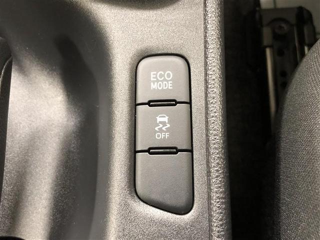 エコドライブモードは、アクセル操作に対する駆動力が穏やかになり、エアコンの効き具合も抑えられ、環境に配慮した走行になります。