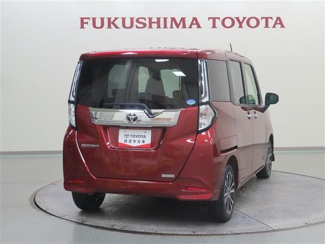 ルーミー カスタムG-T フルセグ メモリーナビ DVD再生 ミュージックプレイヤー接続可 バックカメラ 衝突被害軽減システム ドラレコ 両側電動スライド LEDヘッドランプ ウオークスルー ワンオーナー 記録簿(5枚目)