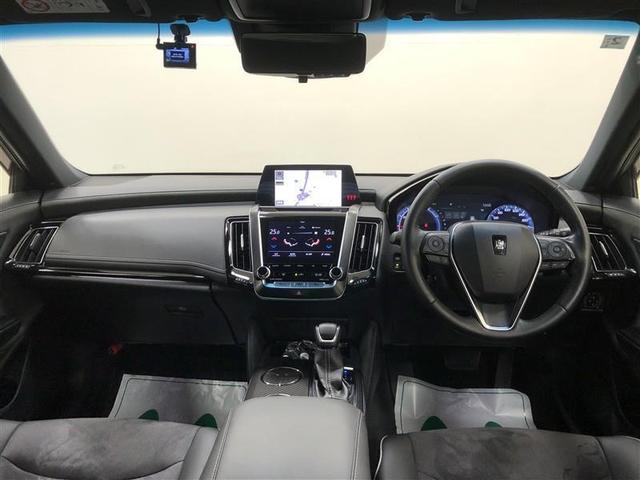 クラウンハイブリッド RSアドバンス フルセグ メモリーナビ DVD再生 ミュージックプレイヤー接続可 バックカメラ 衝突被害軽減システム ETC ドラレコ LEDヘッドランプ ワンオーナー 記録簿 アイドリングストップ(9枚目)