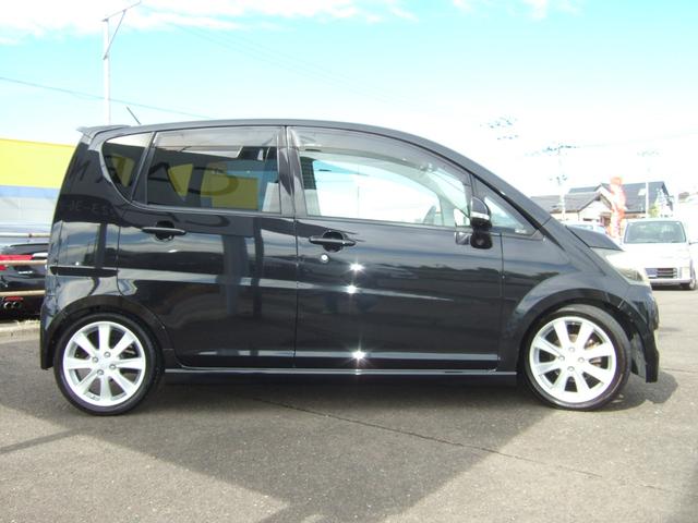 ムーヴ カスタム　ＲＳ　ターボ純正オプションレーダークルーズコントロール　プッシュスタート＆キーフリー　スペアキー　ＨＤＤナビフルセグＴＶ　ＥＴＣ　オートエアコン　ＨＩＤ＆フォグランプ　サイドエアバック　タイミングチェーン（38枚目）