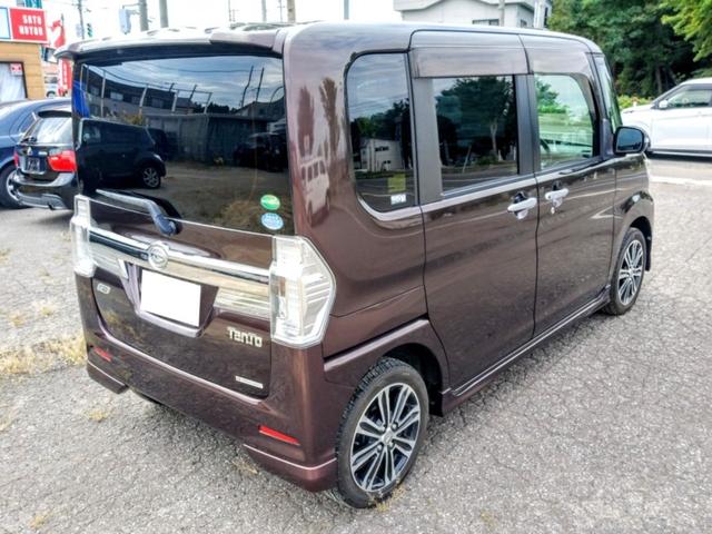 タント カスタムＲＳ　ＳＡ　ターボ　４ＷＤ　社外ナビ　フルセグ　ドラレコ　両側電動スライドドア（4枚目）