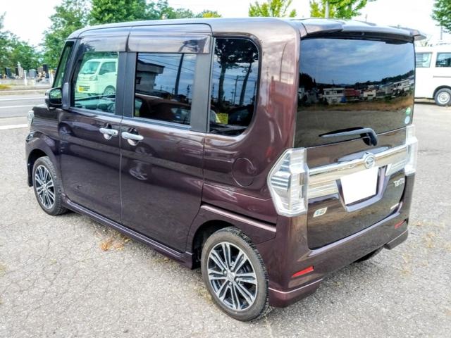 タント カスタムＲＳ　ＳＡ　ターボ　４ＷＤ　社外ナビ　フルセグ　ドラレコ　両側電動スライドドア（5枚目）