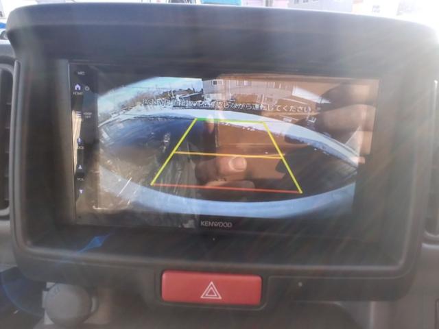 エブリイ PC 4WD 1インチリフトアップ 社外ディスプレイオーディオ 6スピーカーシステム 社外チューンナップウーハー 社外ホイール エンジンスターター ETC 社外スキッドガード 当社デモカー(9枚目)