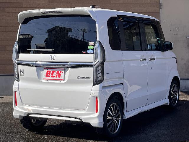 N-BOXカスタム G・Lホンダセンシング 純正ナビ_前席シートヒーター_バックカメラ_前後ドライブレコーダー_純正エンジンスターター_電動スライドドア_クルーズコントロール_ETC_LEDヘッドライト_スペアキー有_禁煙車(5枚目)