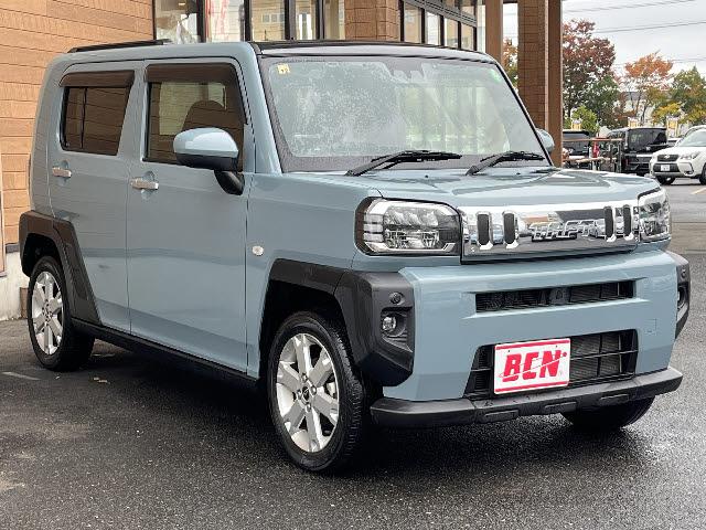 タフト G ガラスルーフ_純正ナビ_Bカメラ_フルセグTV_前席シートヒーター_LEDヘッドライト_LEDフォグライト_ETC_純正15インチアルミ_スペアキー有_純正フロアマット_純正ドアバイザー_禁煙車(2枚目)