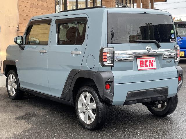 タフト G ガラスルーフ_純正ナビ_Bカメラ_フルセグTV_前席シートヒーター_LEDヘッドライト_LEDフォグライト_ETC_純正15インチアルミ_スペアキー有_純正フロアマット_純正ドアバイザー_禁煙車(6枚目)