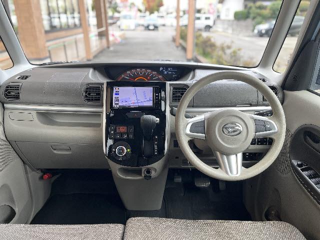 タント X SAIII 社外ナビ 電動スライドドア バックカメラ シートヒーター ドライブレコーダー フルセグTV ETC Bluetooth音楽 純正フロアマット&ドアバイザー 禁煙車(3枚目)