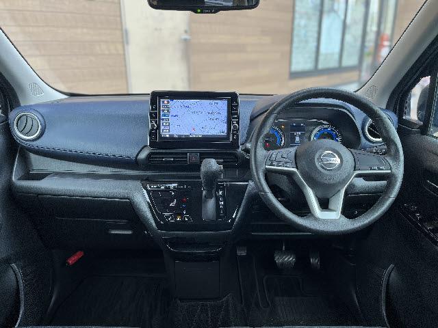 デイズ ハイウェイスター X 純正9インチナビ_アラウンドビューモニター_前席シートヒーター_フルセグTV_DVD再生_エマージェンシーブレーキ_LEDヘッドライト_Bluetooth音楽_純正アルミ_純正フロアマット_禁煙車(3枚目)