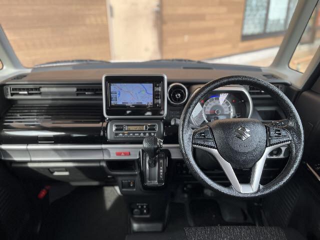 スペーシアカスタム ハイブリッドGS 社外ナビ_全方位カメラ_電動スライドドア_デュアルセンサーブレーキサポート_シートヒーター_クルーズコントロール_純正14インチアルミ_LEDヘッドライト_禁煙車(3枚目)