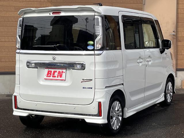 スペーシアカスタム ハイブリッドGS 社外ナビ_全方位カメラ_電動スライドドア_デュアルセンサーブレーキサポート_シートヒーター_クルーズコントロール_純正14インチアルミ_LEDヘッドライト_禁煙車(5枚目)