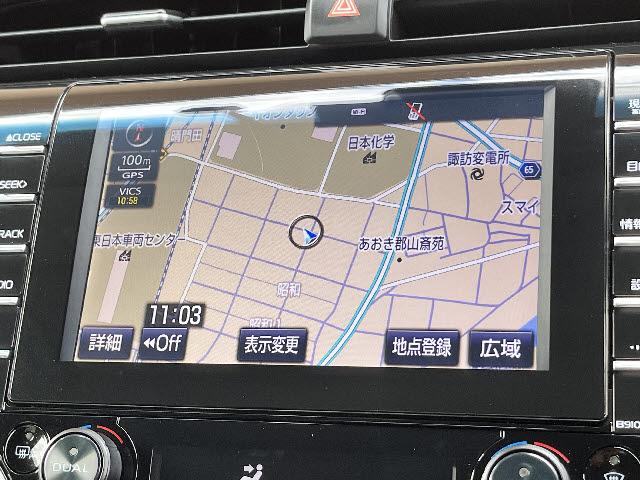 カムリ Gレザーパッケージ モデリスタフルエアロ_黒革シート_純正8インチナビ_Bカメラ_トヨタセーフティセンス_前席シートヒーター_電動トランク_レーダークルーズコントロール_ETC_カラーヘッドアップディスプレイ_禁煙車(9枚目)