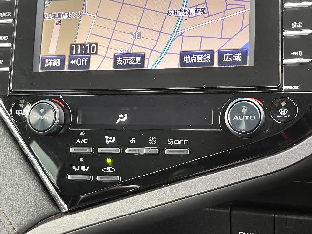 カムリ Gレザーパッケージ モデリスタフルエアロ_黒革シート_純正8インチナビ_Bカメラ_トヨタセーフティセンス_前席シートヒーター_電動トランク_レーダークルーズコントロール_ETC_カラーヘッドアップディスプレイ_禁煙車(17枚目)