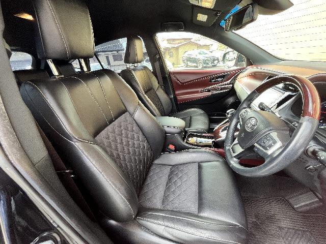 ハリアー プレミアム　ワンオーナー＿純正９インチナビ＿電動リアゲート＿バックカメラ＿ＬＥＤヘッドライト＿ハーフレザーシート＿パワーシート＿クルーズコントロール＿フルセグＴＶ＿ＥＴＣ＿純正１８インチアルミ＿禁煙車（7枚目）