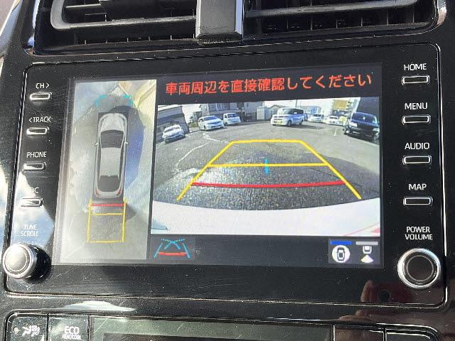 プリウス S 純正8インチディスプレイオーディオ_パノラミックビューモニター_トヨタセーフティセンス_Bluetooth音楽_LEDヘッドライト_レーダークルーズコントロール_ETC_純正15インチアルミ_禁煙車(10枚目)