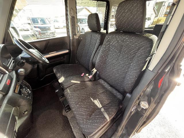 スペーシア Ｇリミテッド　社外ナビ＿シートヒーター＿電動スライドドア＿フルセグＴＶ＿サイドバイザー＿フロアマット＿禁煙車（14枚目）