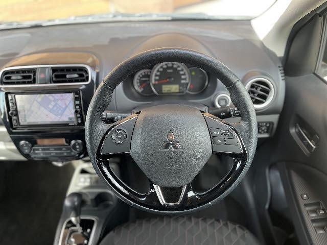 ミラージュ G ワンオーナー_スポーティエアロパッケージ_純正ナビ_バックカメラ_前後ドライブレコーダー_フルセグTV_クルーズコントロール_テールゲートガーニッシュ_リアバンパーガード_純正15インチAW_禁煙車(15枚目)