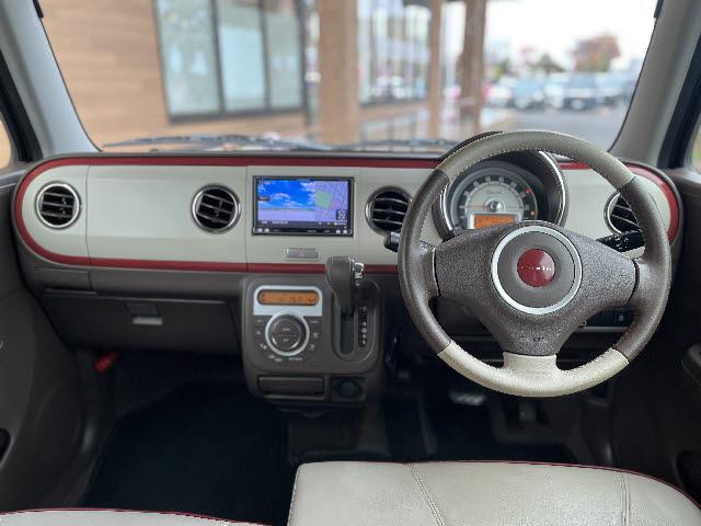 アルトラパンショコラ Ｘ　社外ナビ＿ＨＩＤヘッドライト＿純正１４インチアルミ＿バックカメラ＿Ｂｌｕｅｔｏｏｔｈ音楽＿＿フルセグＴＶ＿ＥＴＣ＿ＤＶＤ再生＿禁煙車（3枚目）