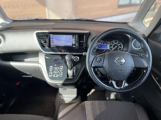 デイズルークス ハイウェイスター　Ｘ　Ｖセレクション　社外ナビ＿アラウンドビューモニター＿両側電動パワースライドドア＿エマージェンシーブレーキ＿ハーフレザーシート＿ＥＴＣ＿ＬＥＤヘッドライト＿Ｂｌｕｅｔｏｏｔｈ音楽＿禁煙車（3枚目）