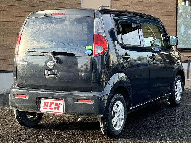 モコ X X 純正ディシュプレイオーディオ キーフリー プッシュスタート ベンチシート CDデッキ 社外アルミホイル ウインカーミラー 純正サイドバイザー フロアマット(5枚目)