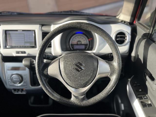 ハスラー Ｇ　４ＷＤ　社外メモリーナビ　シートヒーター　フルセグＴＶ　Ｂｌｕｅｔｏｏｔｈオーディオ　レーダーブレーキサポート　プッシュスタート　ＤＶＤ再生　　純正フロアマット　サイドバイザー　キーフリースペア有（15枚目）