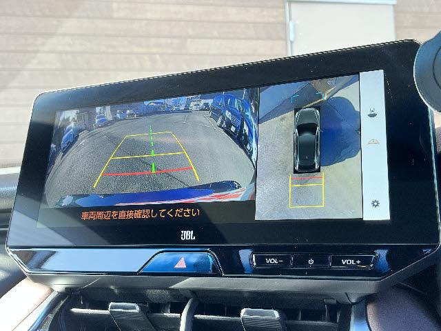 ハリアーハイブリッド Z レザーパッケージ ワンオーナー_調光パノラマルーフ_純正12.3型ディスプレイオーディオ_JBLサウンド_パノラミックビュー_ハンズフリー電動リアゲート_ワイヤレス充電_トヨタセーフティセンス_純正19アルミ_禁煙車(10枚目)