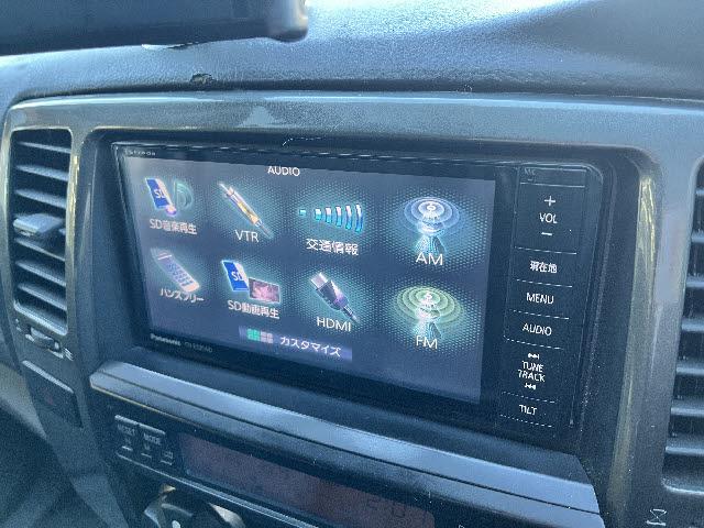 ハイラックスサーフ ＳＳＲ－Ｘリミテッド　６０ｔｈスペシャルＥＤ　社外ナビ＿フルセグＴＶ＿社外１７インチアルミ＿ルーフレール＿ＥＴＣ＿キーレス＿純正フロアマット＆ドアバイザー＿禁煙車（11枚目）