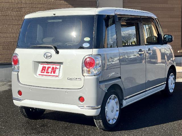 ムーヴキャンバス Ｘリミテッドメイクアップ　ＳＡＩＩ　社外ナビ＿両側電動パワースライドドア＿バックカメラ＿ＥＴＣ＿フルセグＴＶ＿Ｂｌｕｅｔｏｏｔｈ音楽＿スペアキー有＿純正フロアマット＆ドアバイザー＿禁煙車（5枚目）