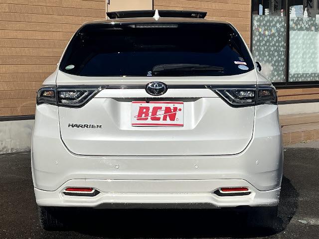 ハリアー プレミアム　サンルーフ＿アルパインビックＸ９型ナビ＿フロント＆リアエアロ付＿電動リアゲート＿フロント＆バックカメラ＿フルセグＴＶ＿ＨＤＭＩ対応＿ハーフレザーシート＿クルーズコントロール＿純正１８インチＡＷ＿禁煙車（22枚目）