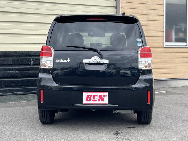 スペイド Ｆ　社外メモリーナビ　ワンセグＴＶ　パワースライドドア　モデリスタアルミ　シティーブレーキ　ドライブレコーダー　アイドリングストップ　横滑り防止　ＨＩＤヘッドライト　純正アルミホイール　ＨＩＤヘッドライト（6枚目）