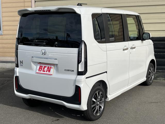 N-BOXカスタム ベースグレード ホンダセンシング 純正ディスプレイオーディオ Bluetooth 両側パワースライドドア 純正アルミホイール LEDヘッドライト シートヒーター クルーズコントロール ステアリングスイッチ(6枚目)